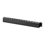 APC Easy Rack - Rack - Kabelorganizer (horizontal) - Schwarz - 1U - 48.3 cm (19") - IT - RESELL