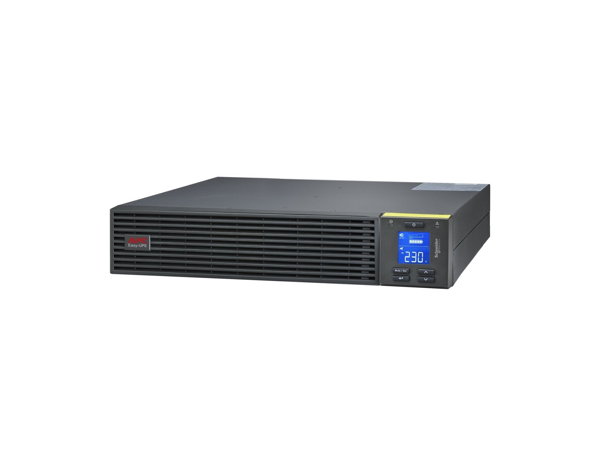 APC Easy UPS SRV SRV1KRIRK - USV (Rack - einbaufähig) - Wechselstrom 220/230/240 V - 800 Watt - 1000 VA - 9 Ah - USB, RS - 232 - Ausgangsanschlüsse: 3 - 2U - 48.3 cm (19