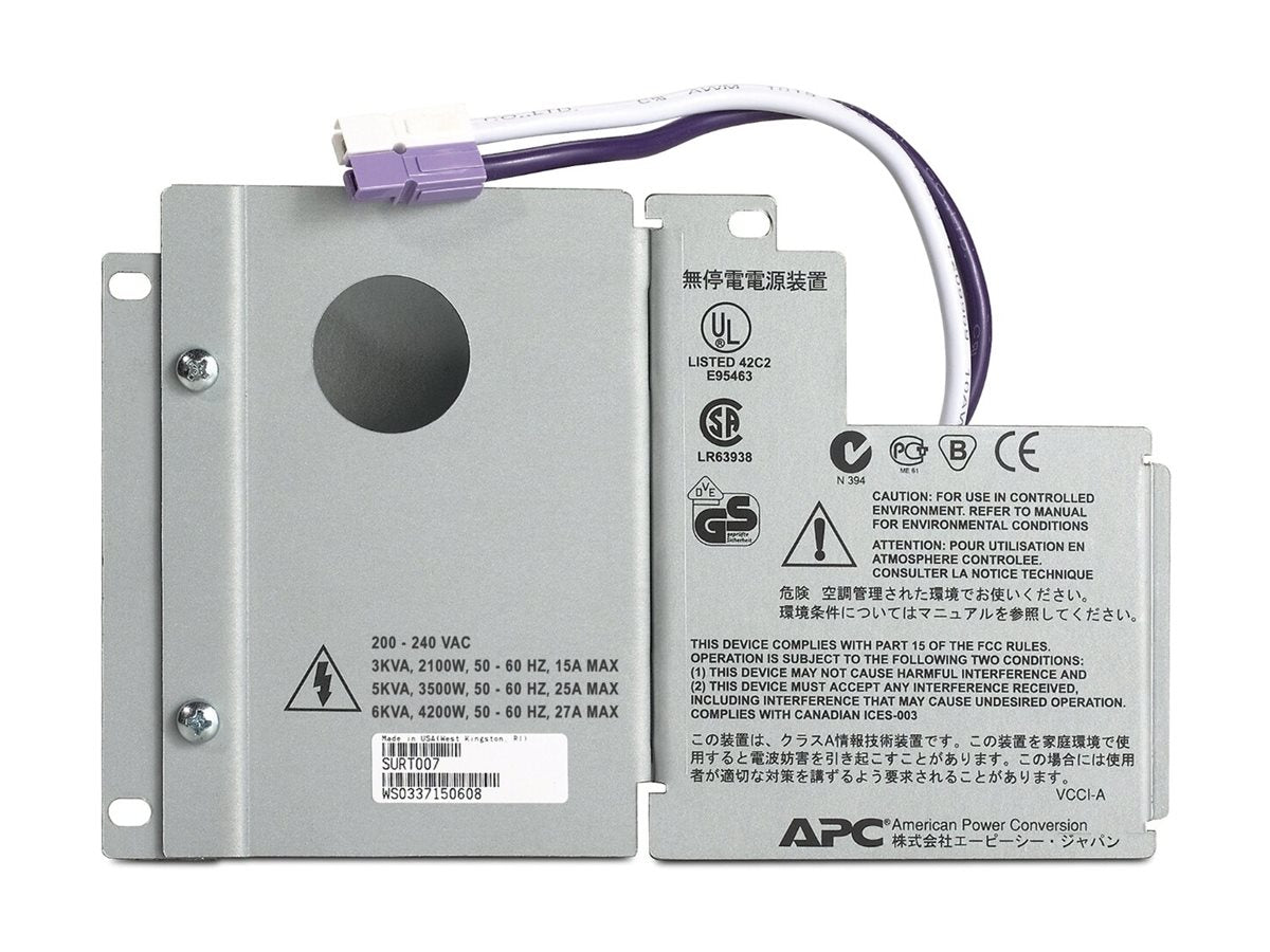 APC Hardwire Kit - Systemhardwaresatz - für Smart - UPS RT 3000 - IT - RESELL