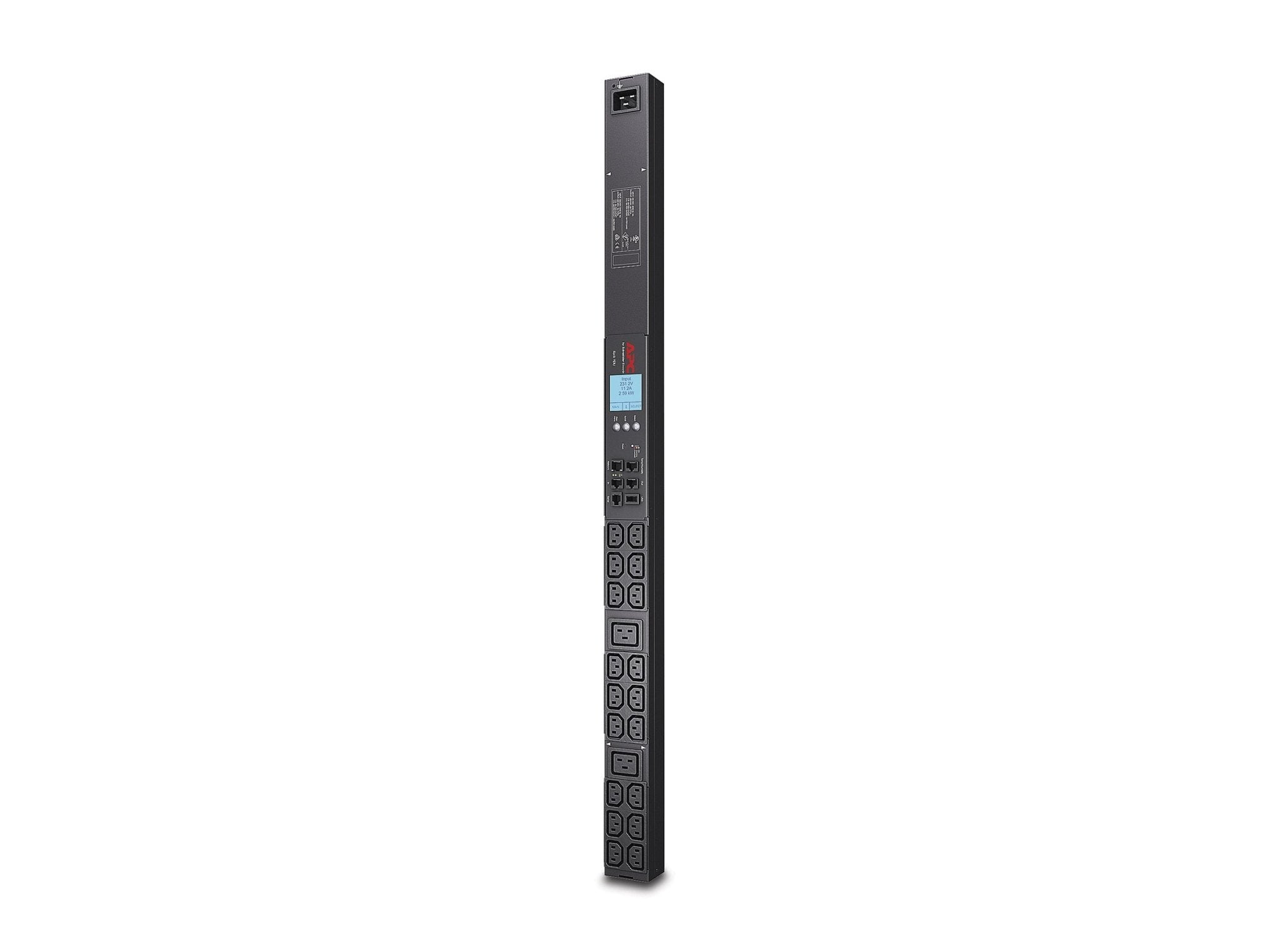 APC Metered Rack PDU ZeroU 2G - Steckdosenleiste (Rack - einbaufähig) - IT - RESELL