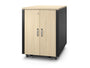 APC NetShelter - Schrank (horizontal) - schallisoliert - Wechselstrom 230 V - Ahorn - 17U - 48.3 cm (19") - IT - RESELL