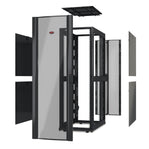 APC NetShelter SX - Schrank - Schwarz - 42HE - 48.3 cm (19") - IT - RESELL