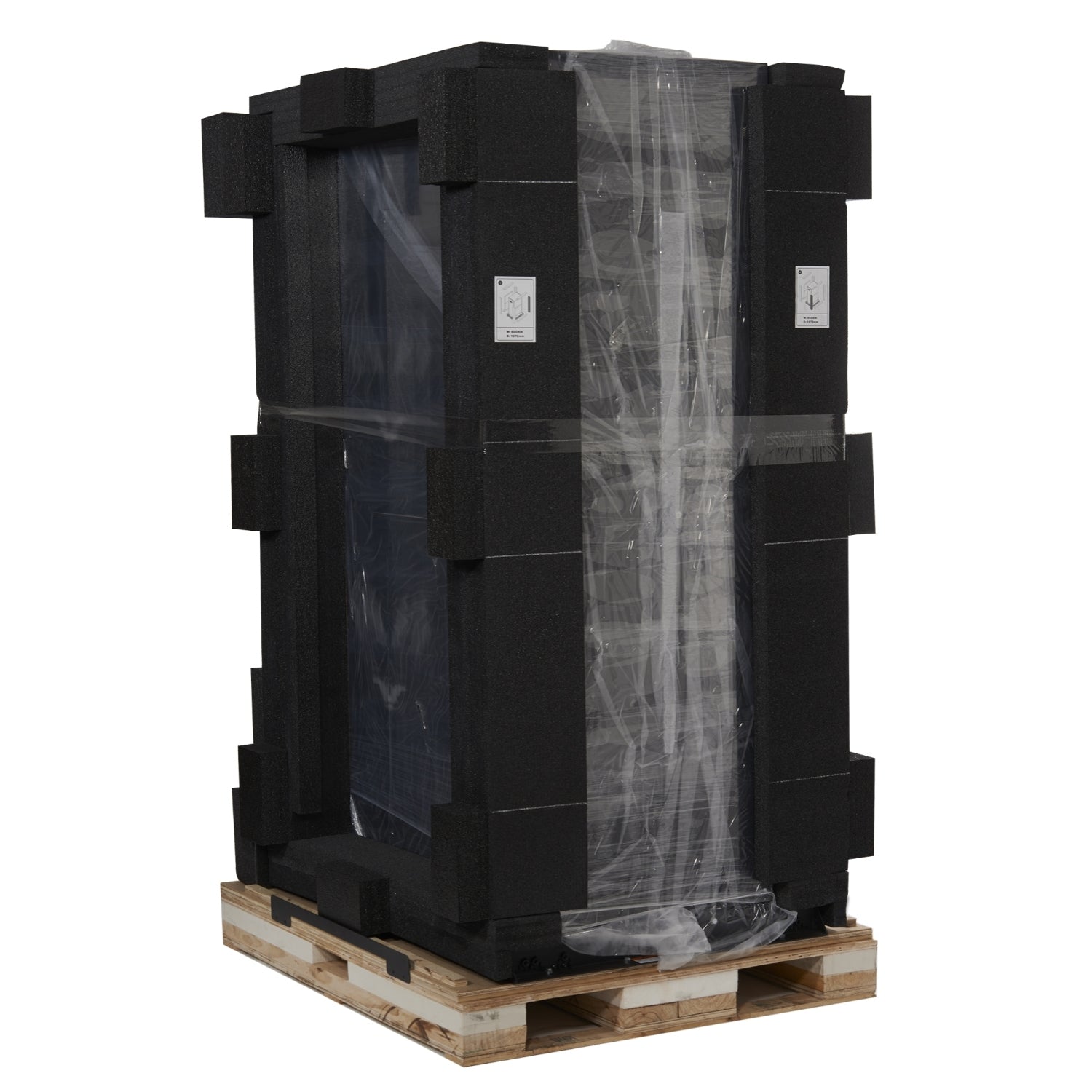 APC NetShelter SX - Shock Packaging - Schrank Netzwerkschrank - Schwarz - 42HE - 48.3 cm (19
