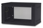APC NetShelter WX AR106 - Gehäuse - geeignet für Wandmontage - Schwarz - 6U - 48.3 cm (19") - IT - RESELL