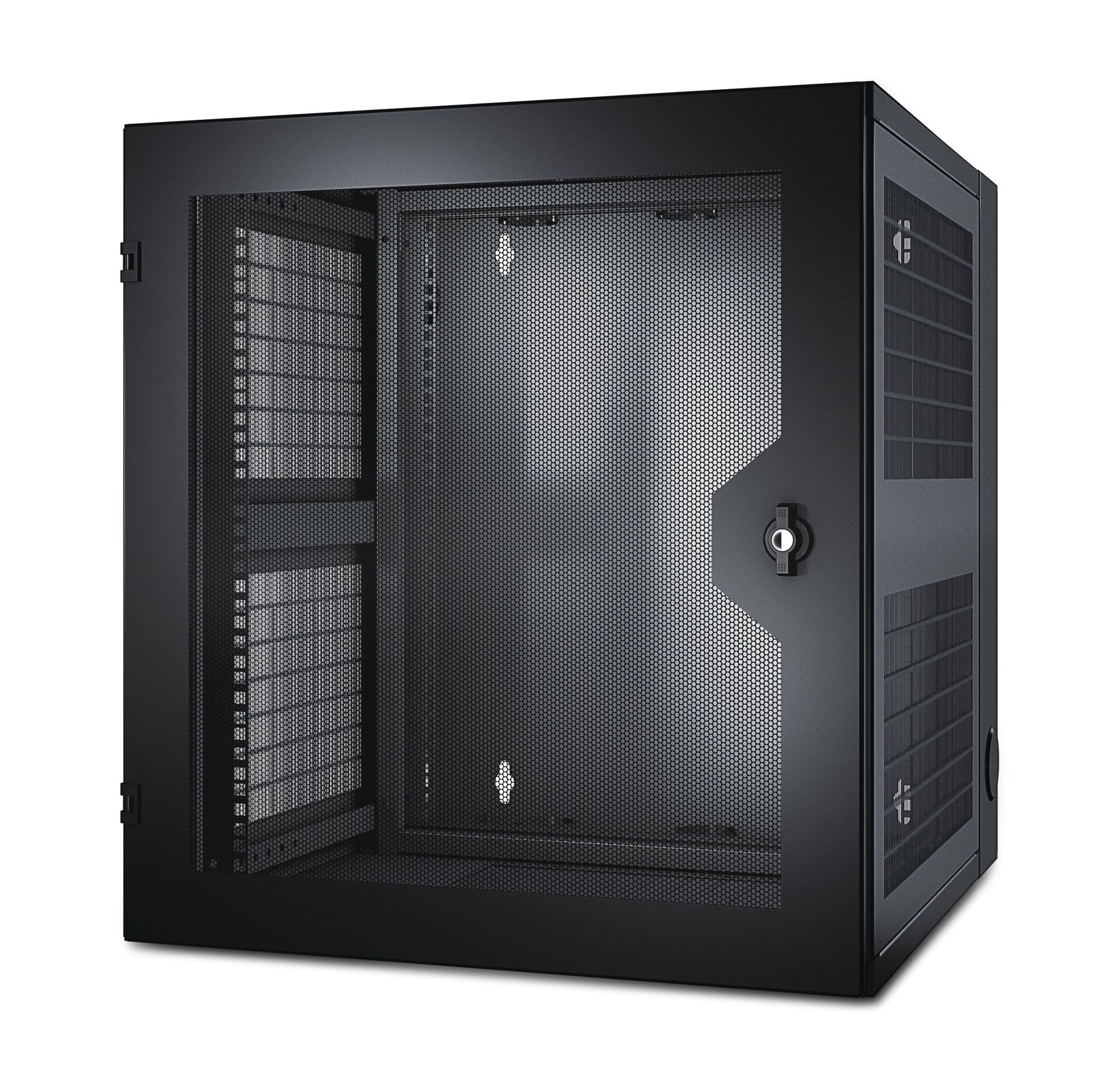 APC NetShelter WX - Schrank - geeignet für Wandmontage - Schwarz - 13U - 48.3 cm (19