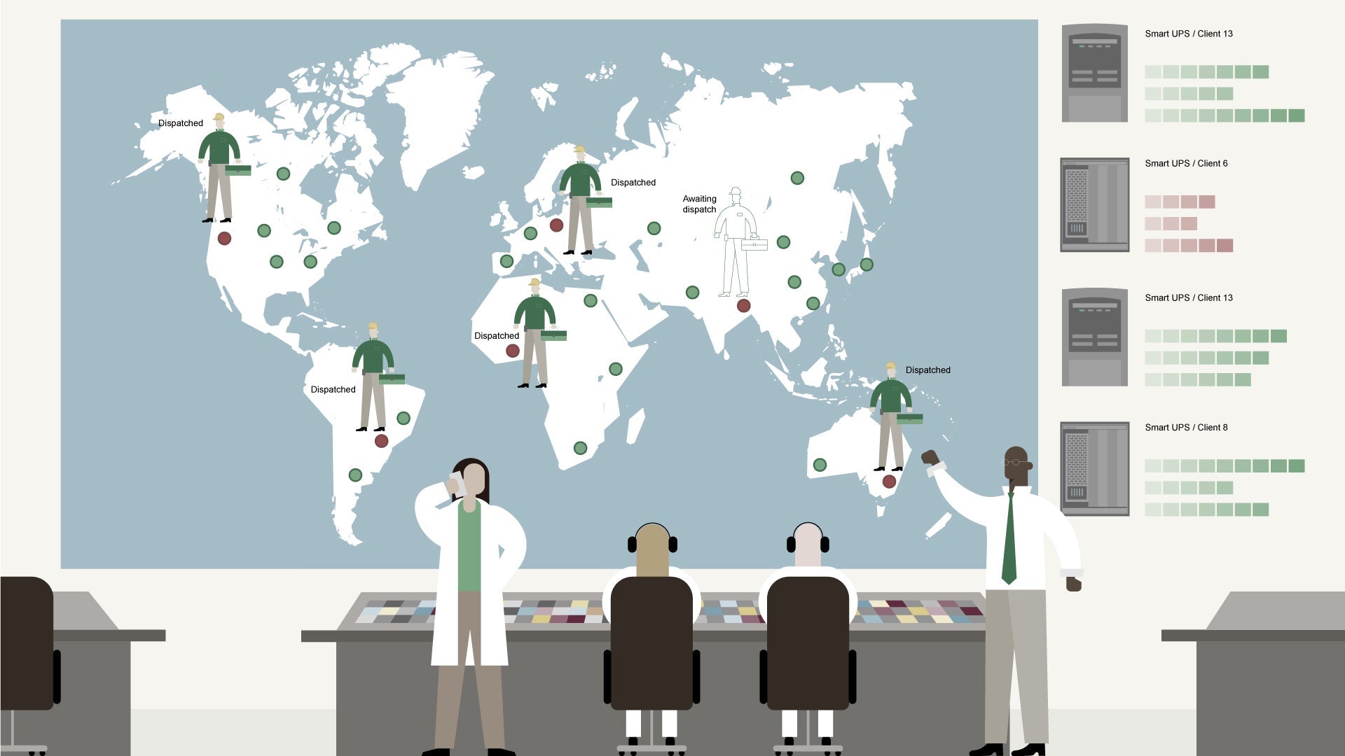 APC On - Site Service with Monitoring & Dispatch - IT - RESELL