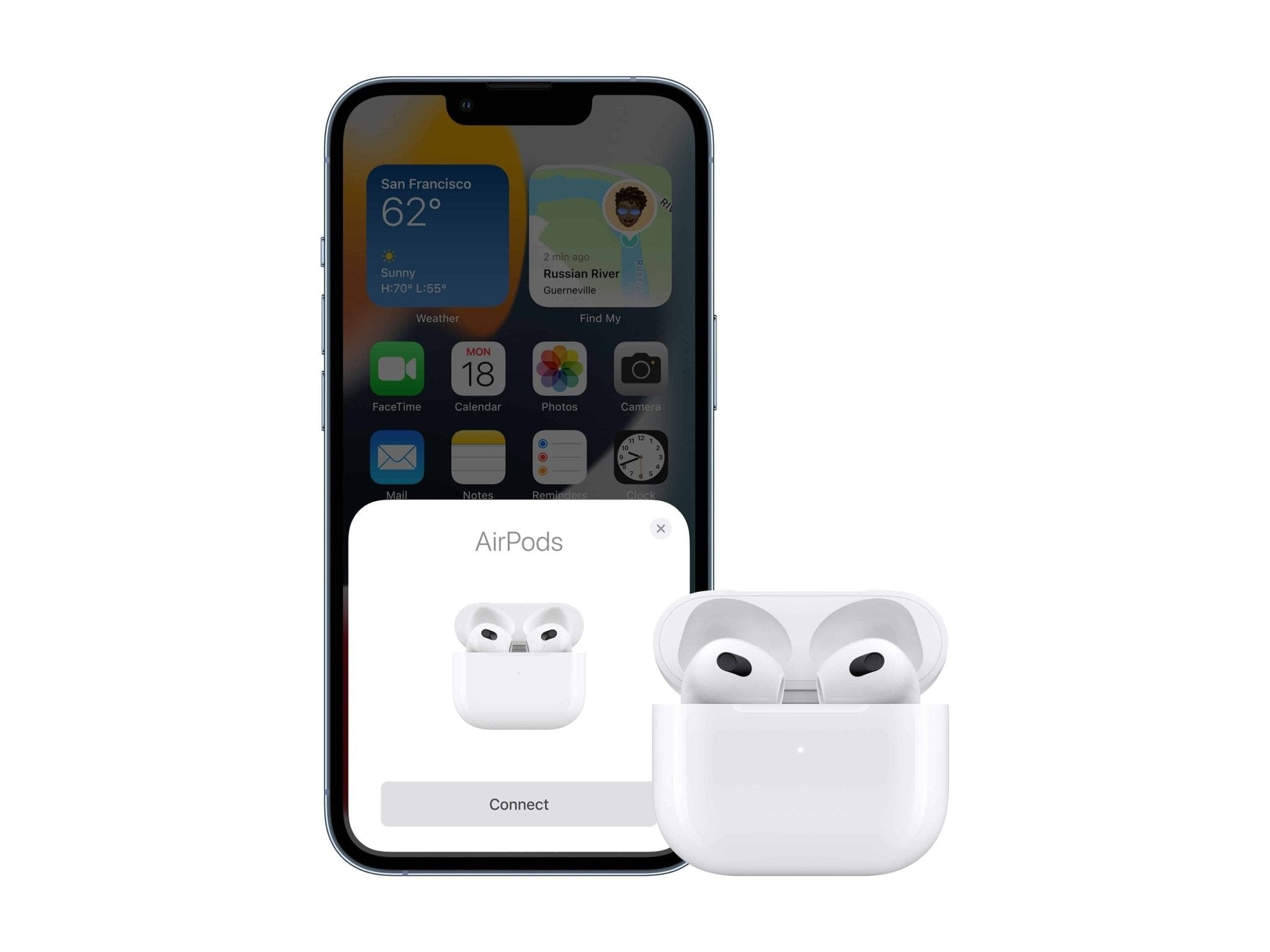 Apple AirPods with Lightning Charging Case - 3. Generation - IT - RESELL