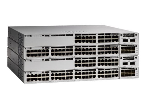 Cisco Catalyst 9300L - Network Essentials - Switch - L3 - 48 x 10/100/1000 + 4 x Gigabit SFP (Uplink) - IT - RESELL