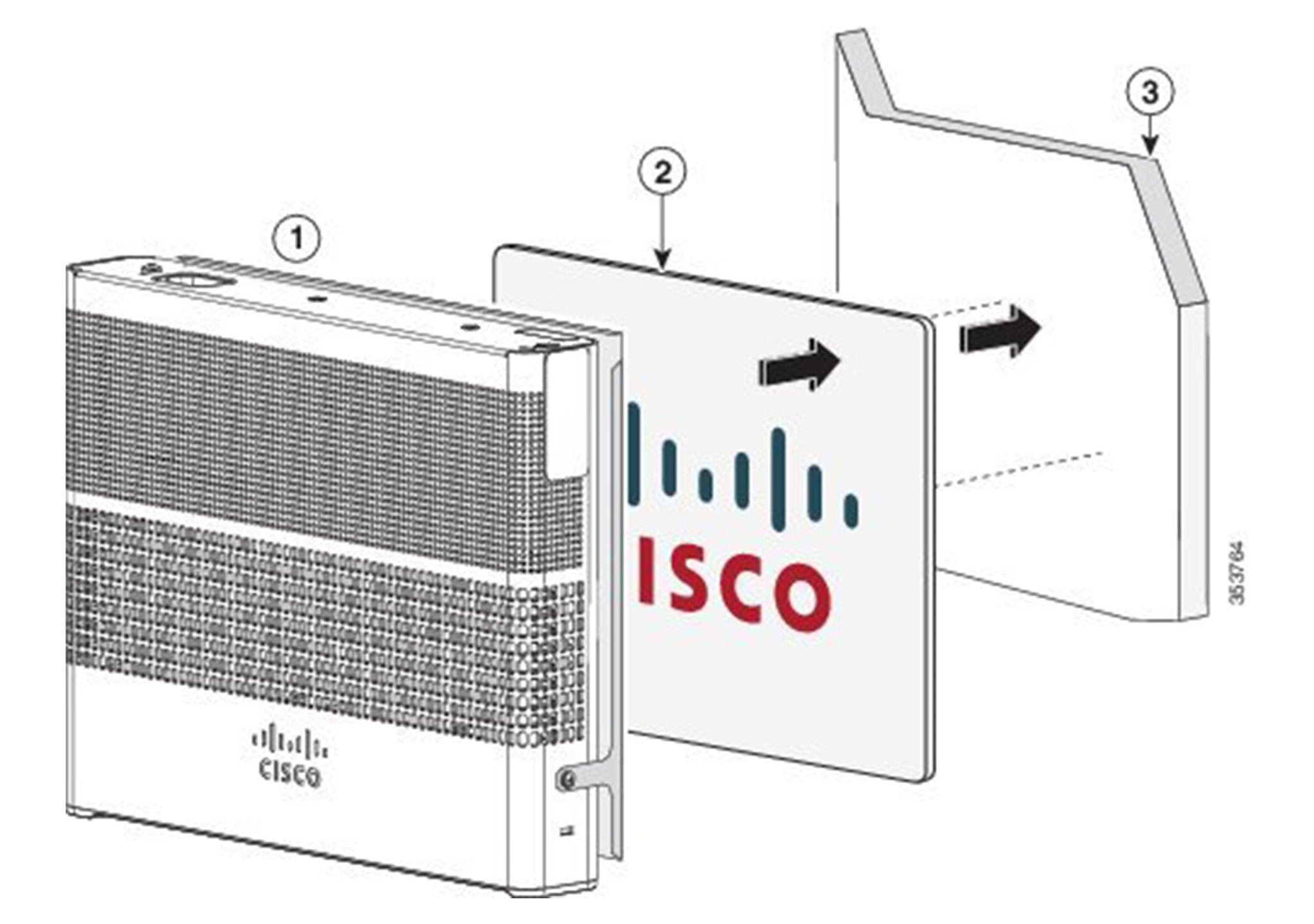 Cisco Montagesatz für Netzwerkgeräte - für Catalyst 3560CX - 8PC - S - IT - RESELL
