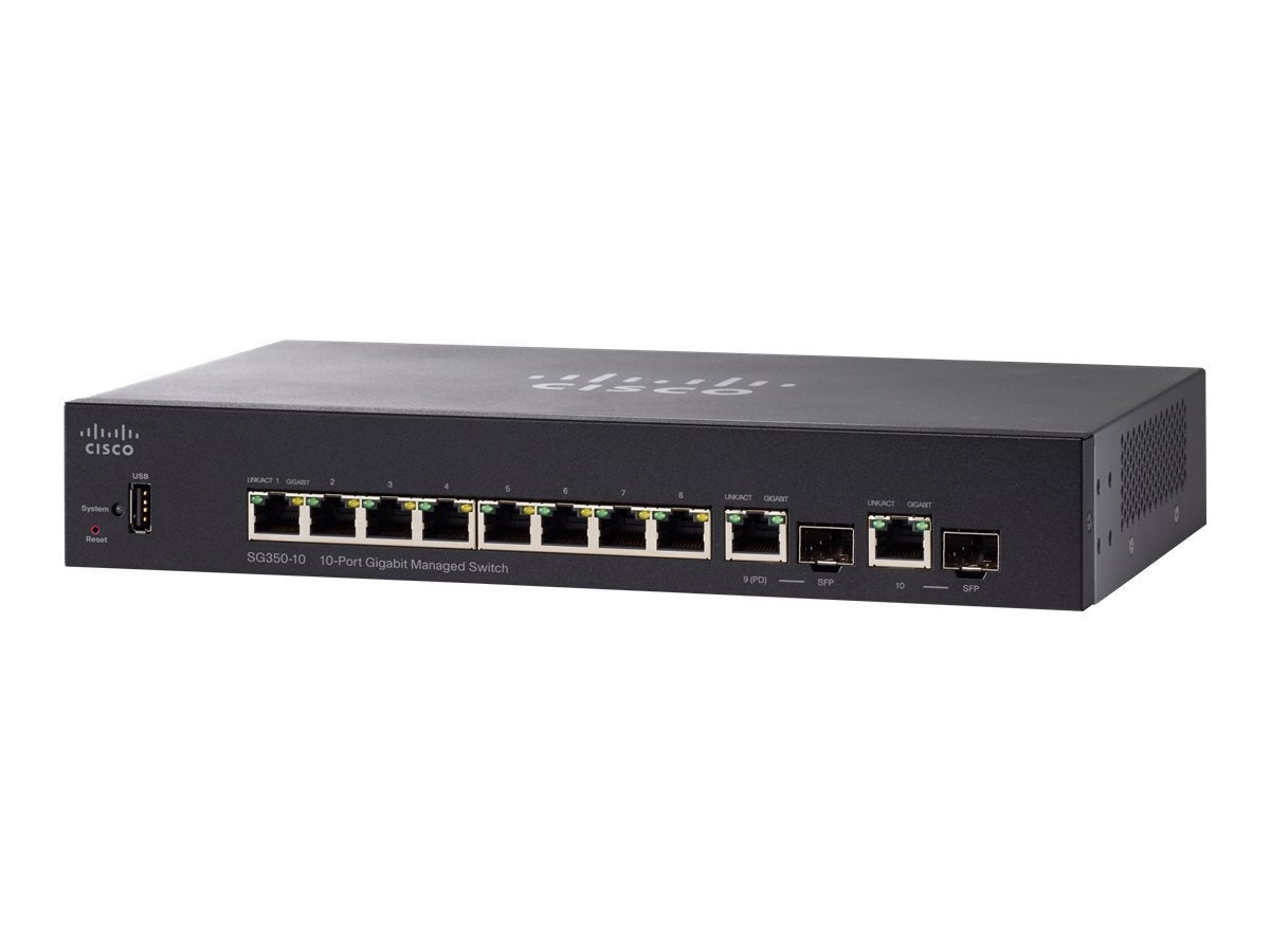 Cisco Small Business SG350 - 10 - Switch - L3 - managed - IT - RESELL