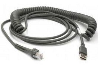 Datalogic USB - Kabel - USB (M) - 5 m - gewickelt - IT - RESELL
