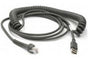 Datalogic USB - Kabel - USB (M) - 5 m - gewickelt - IT - RESELL