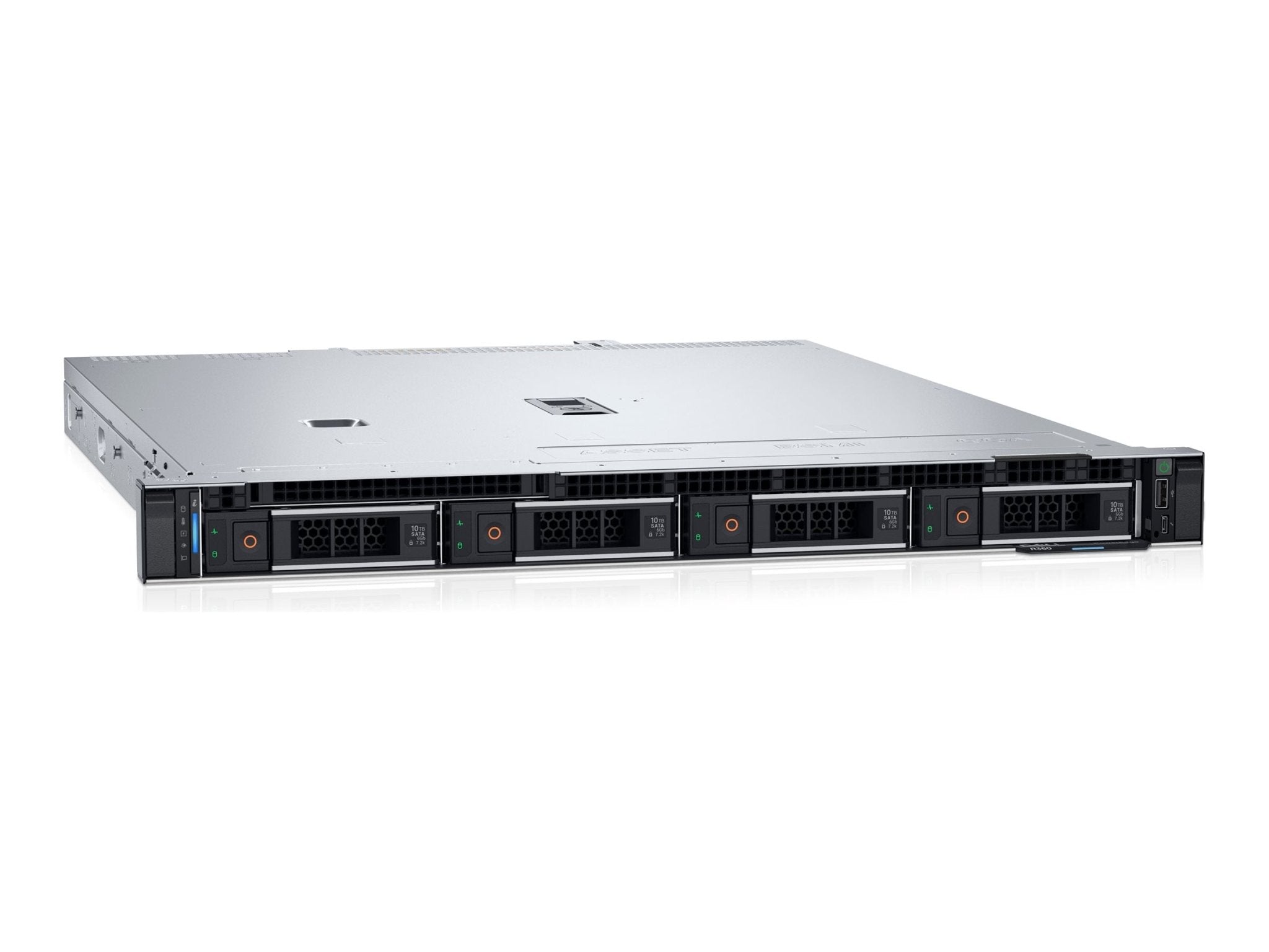 Dell PowerEdge R360 - Server - Rack - Montage - 1U - 1 - Weg - 1 x Xeon E - 2414 / 2.6 GHz - RAM 16 GB - SAS - Hot - Swap 8.9 cm (3.5