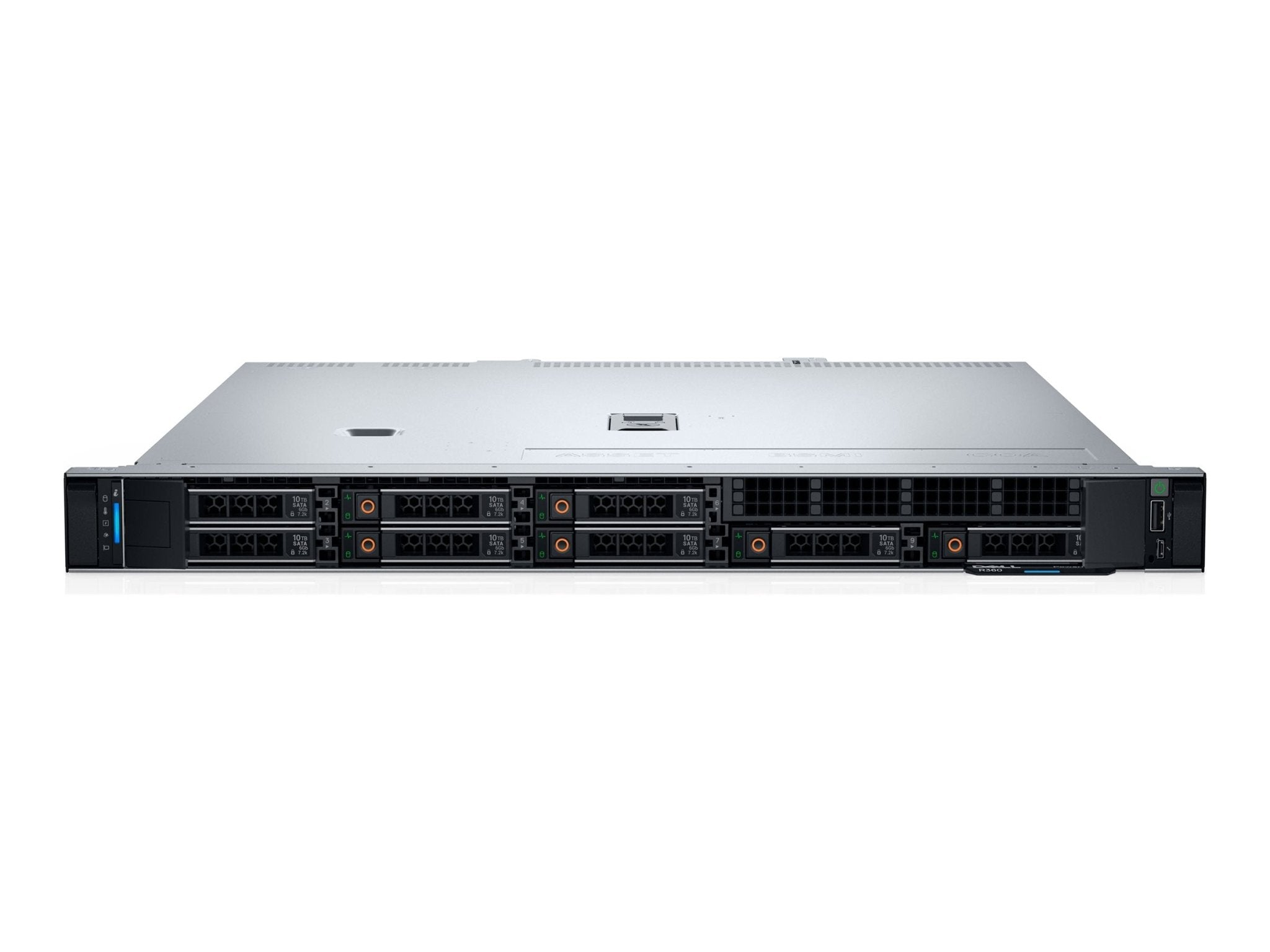 Dell PowerEdge R360 - Server - Rack - Montage - 1U - 1 - Weg - 1 x Xeon E - 2478 / 2.8 GHz - RAM 16 GB - SAS - Hot - Swap 6.4 cm (2.5