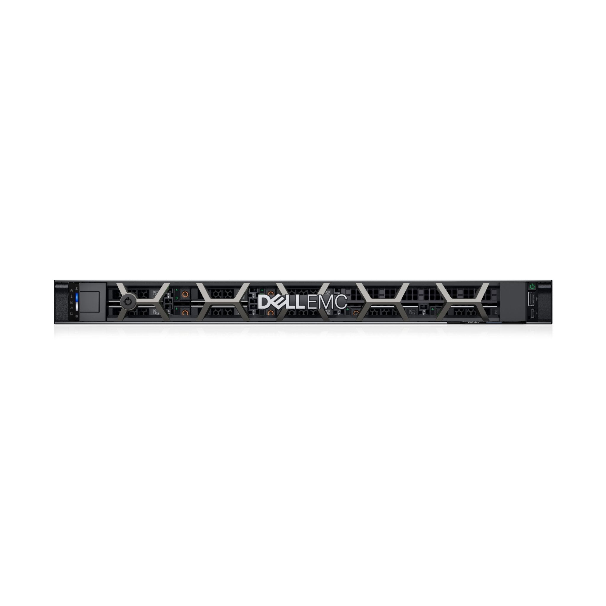 Dell PowerEdge R450 - Server - Rack - Montage - 1U - zweiweg - 1 x Xeon Silver 4314 / 2.4 GHz - RAM 32 GB - SAS - Hot - Swap 6.4 cm (2.5
