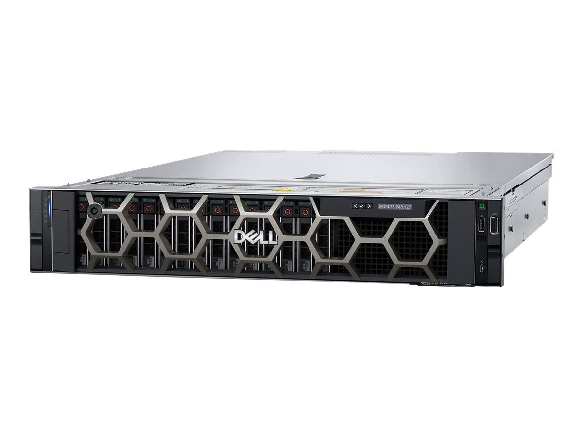 Dell PowerEdge R550 - Server - Rack - Montage - 2U - zweiweg - 1 x Xeon Silver 4309Y / 2.8 GHz - RAM 16 GB - SAS - Hot - Swap 8.9 cm (3.5