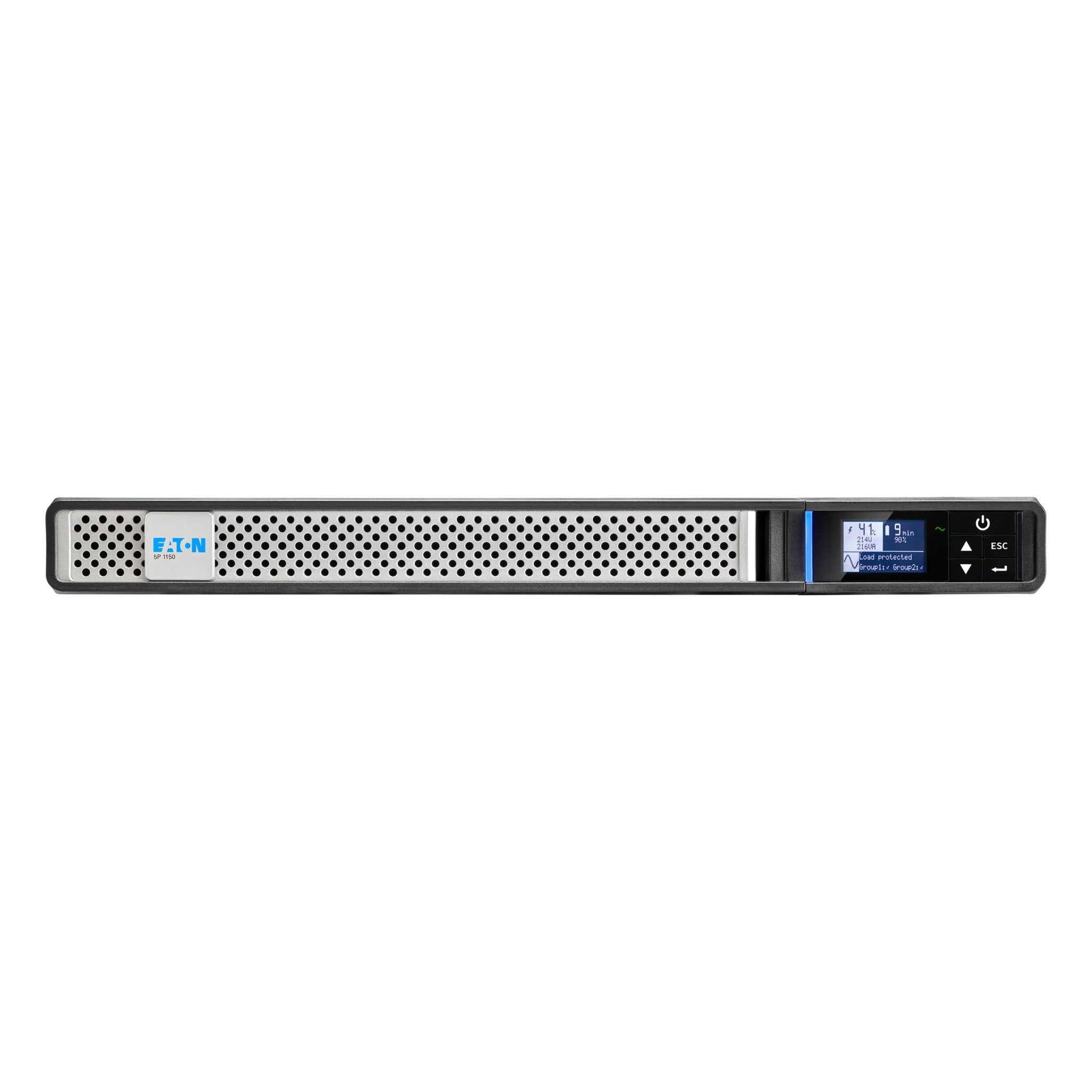 Eaton 5P 1150iR - Gen 2 - USV (Rack - einbaufähig) - Wechselstrom 200/208/220/230/240 V - 920 Watt - 1150 VA - 1 - phasig - ventilgeregelte Bleisäure (VRLA) - IT - RESELL