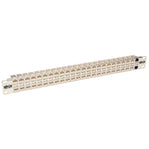 Eaton Tripp Lite Series 48 - Port Cat6a Patch Panel Rackmount Shielded Feedthrough RJ45 1U - Patch Panel - CAT 6a - STP - RJ - 45 X 48 - 1U - 48.3 cm (19") - IT - RESELL