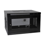 Eaton Tripp Lite Series 6U Wall Mount Rack Enclosure Server Cabinet Switch Depth Deep - Schrank Netzwerkschrank - geeignet für Wandmontage - Schwarz - 6U - 48.3 cm (19") - IT - RESELL