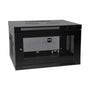 Eaton Tripp Lite Series 6U Wall Mount Rack Enclosure Server Cabinet Switch Depth Deep - Schrank Netzwerkschrank - geeignet für Wandmontage - Schwarz - 6U - 48.3 cm (19") - IT - RESELL