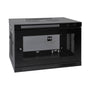 Eaton Tripp Lite Series 9U Wall Mount Rack Enclosure Server Cabinet w/ Door & Side Panels - Schrank Netzwerkschrank - geeignet für Wandmontage - Schwarz - 9U - 48.3 cm (19") - IT - RESELL