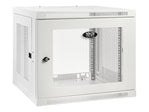 Eaton Tripp Lite Series Wallmount Rack Enclosure Cabinet 9U Switch Depth Deep White - IT - RESELL