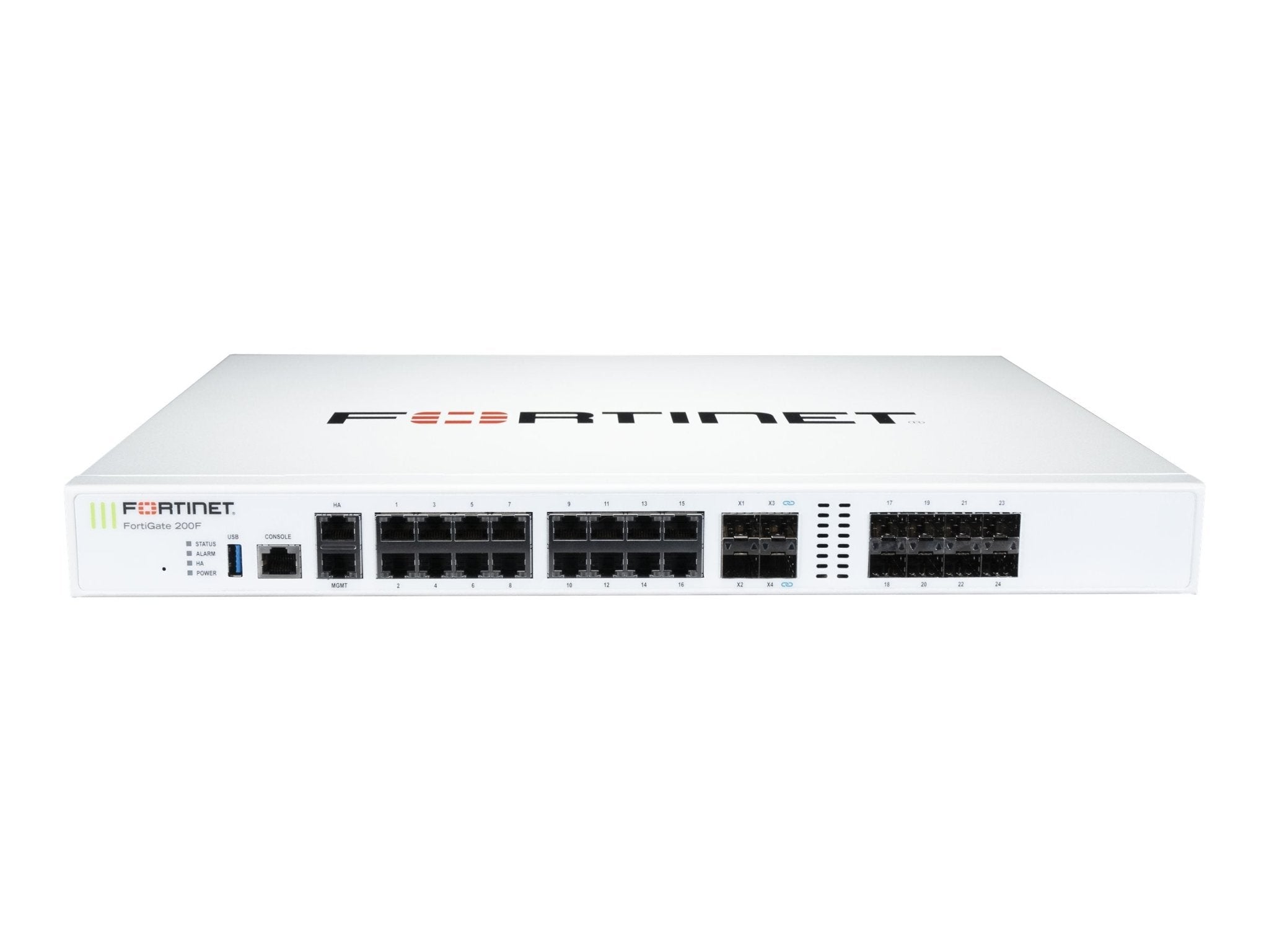 Fortinet FortiGate 200F - Sicherheitsgerät - mit 3 Jahre FortiCare 24X7 Comprehensive Support + 3 Jahre FortiGuard - IT - RESELL