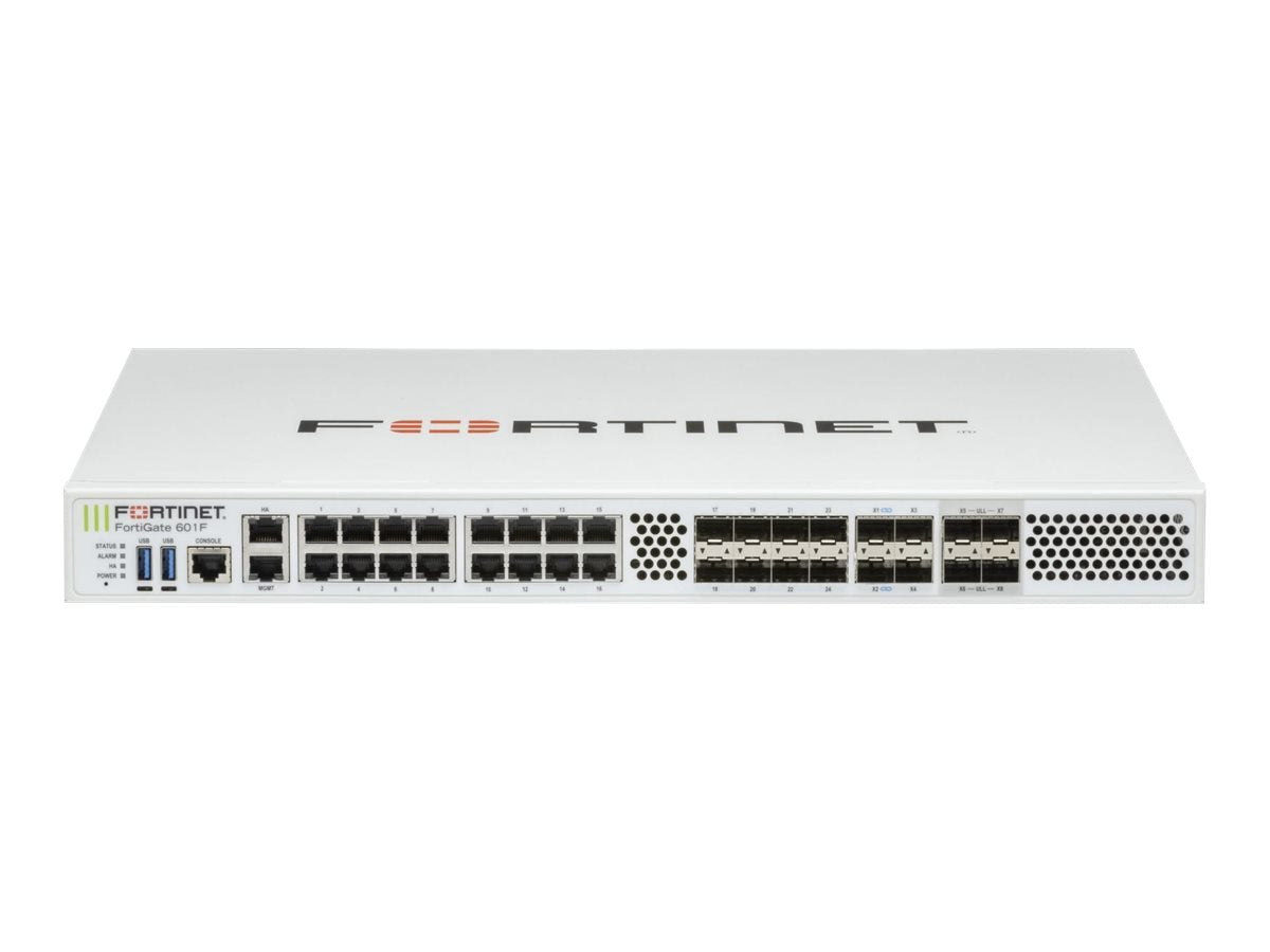 Fortinet FortiGate 601F - Sicherheitsgerät - mit 5 Jahre FortiCare Premium Support + 5 Jahre FortiGuard Enterprise Protection - IT - RESELL