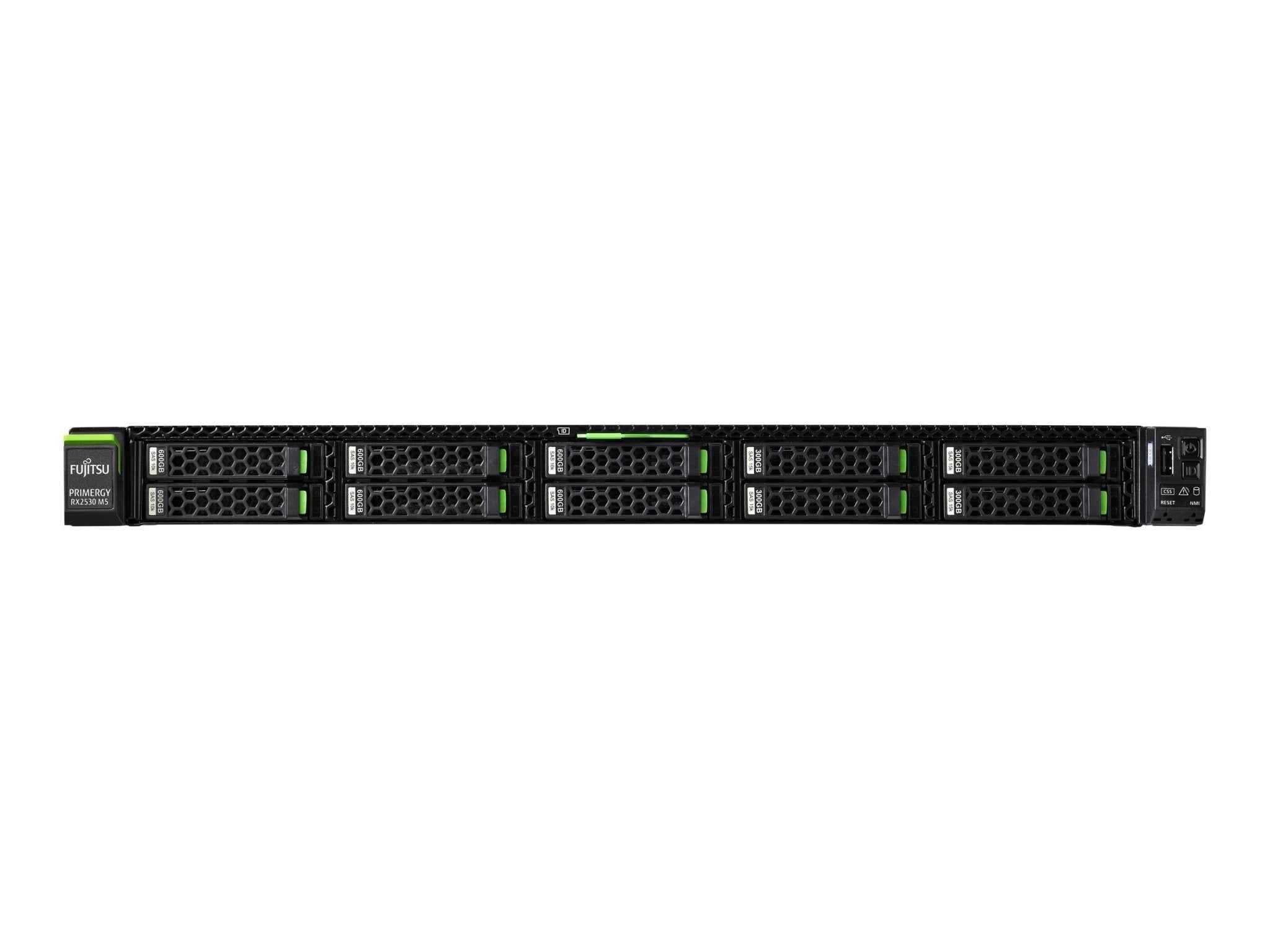 Fujitsu PRIMERGY RX2530 M5 - Server - Rack - Montage - 1U - zweiweg - 1 x Xeon Gold 6244 / 3.6 GHz - RAM 16 GB - SATA - Hot - Swap 6.4 cm (2.5
