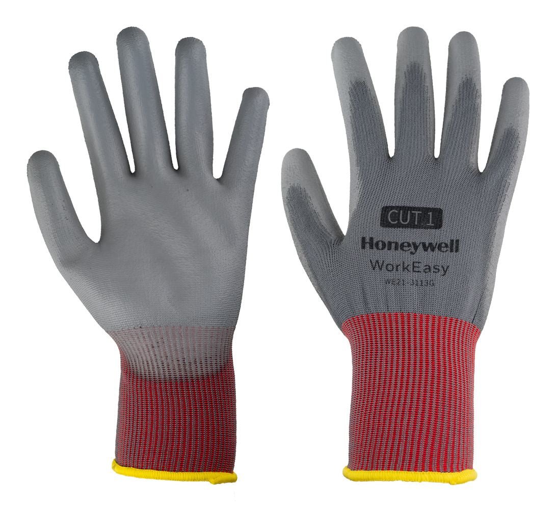 HONEYWELL WE21 - 3113G - 8/M, Schutzfäustlinge, Grau, M, Workeasy, Abnutzungsresistent, Durchstoßfest, Polyester - IT - RESELL