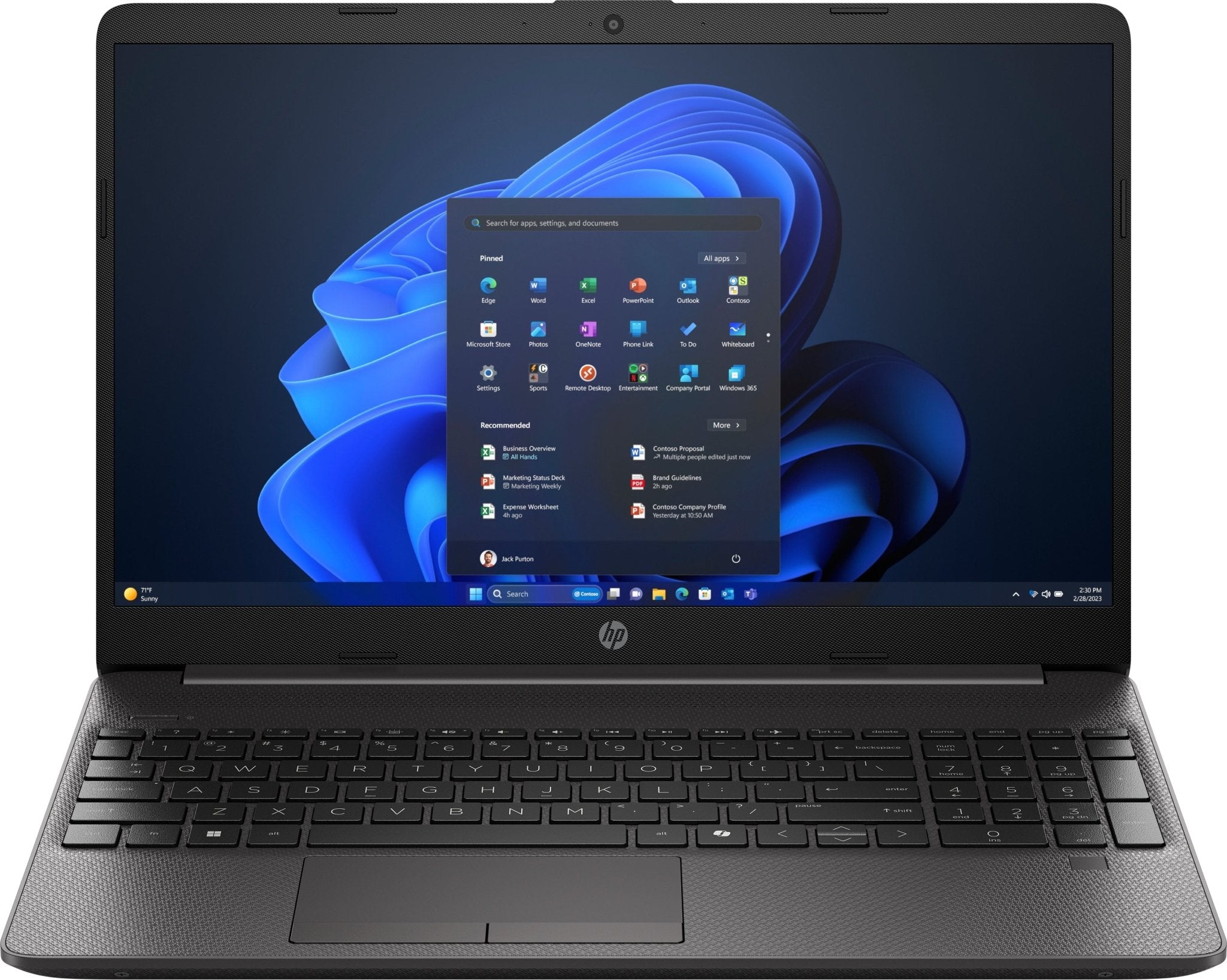 HP 250R 15.6 inch G9 Notebook PC, Intel® Core™ i5, 39,6 cm (15.6