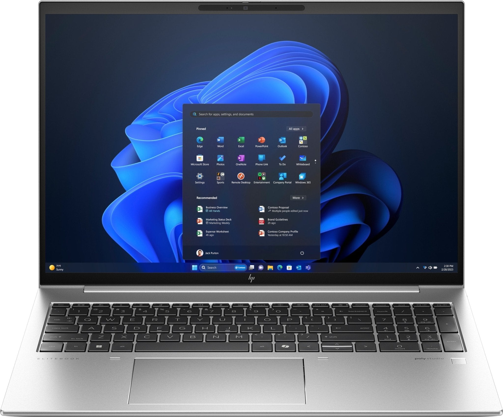 HP EliteBook 860 16 inch G11 Notebook PC, Intel Core Ultra 5, 40,6 cm (16