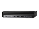 HP Pro 400 G9 - Mini - Core i7 12700T / 1.4 GHz - RAM 16 GB - SSD 512 GB - NVMe - UHD Graphics 770 - 1GbE, Bluetooth 5.2, Wi - Fi 6E - WLAN: Bluetooth 5.2, 802.11a/b/g/n/ac/ax (Wi - Fi 6E) - IT - RESELL