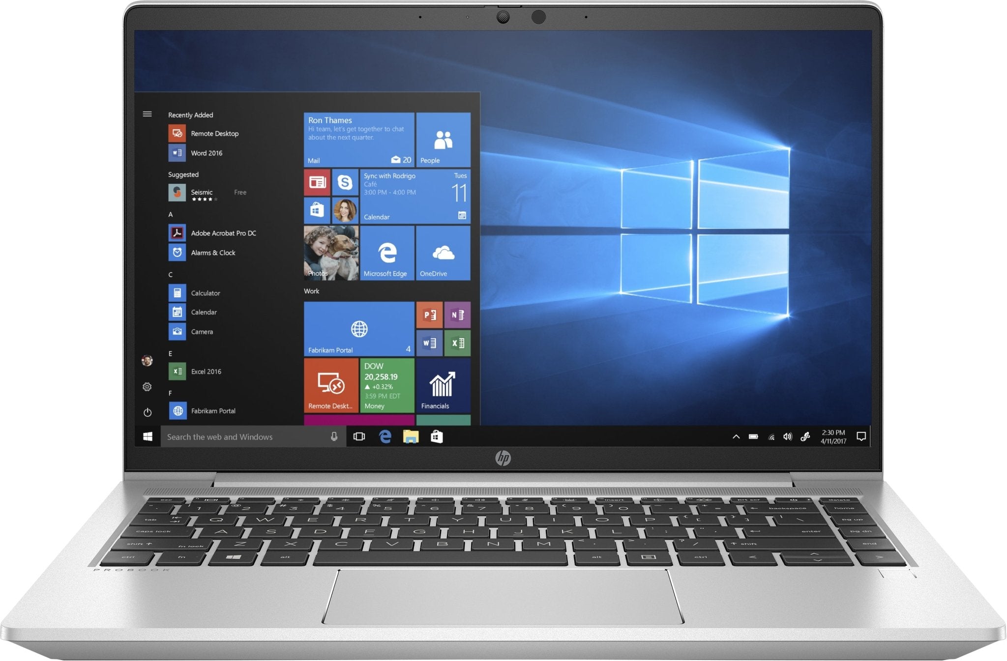 HP ProBook 440 G8, Intel® Core™ i5, 2,4 GHz, 35,6 cm (14 Zoll), 1920 x 1080 Pixel, 8 GB, 256 GB - IT - RESELL