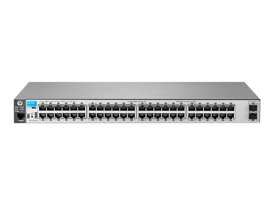 HPE Aruba 2530 - 48G - 2SFP+ - Switch - managed - 48 x 10/100/1000 + 2 x 10 Gigabit SFP+ - IT - RESELL
