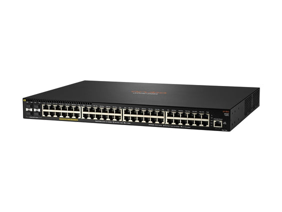 HPE Aruba 2930F 48G PoE+ 4SFP+ TAA - Switch - L3 - managed - 48 x 10/100/1000 (PoE+) - IT - RESELL
