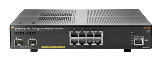 HPE Aruba 2930F 8G PoE+ 2SFP+ - Switch - L3 - managed - 8 x 10/100/1000 (PoE+) - IT - RESELL