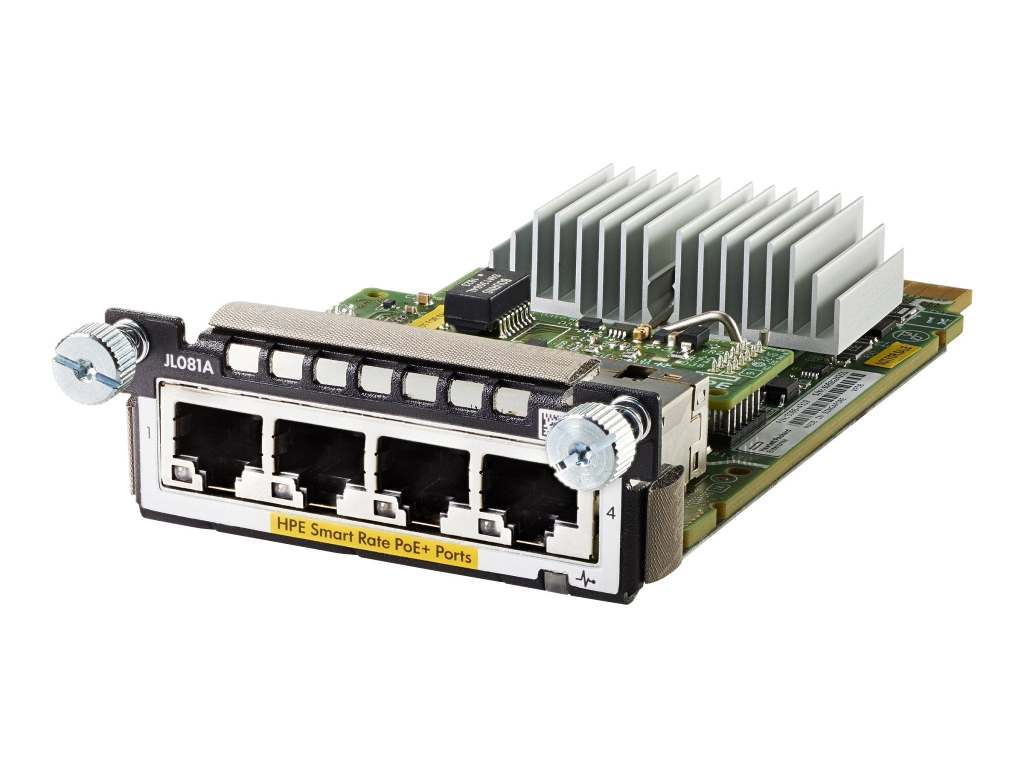 HPE Aruba 3810M/2930M Smart Rate Module - Erweiterungsmodul - 1/2.5/5/10GBase - T (PoE+) - IT - RESELL