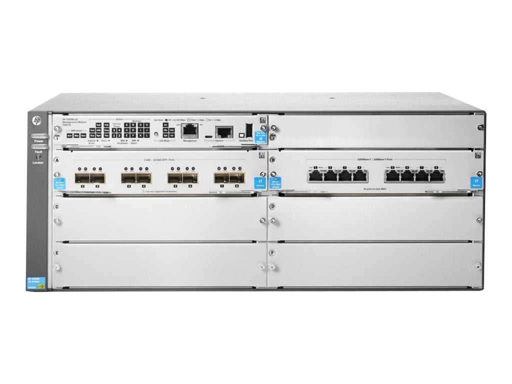 HPE Aruba 5406R - 8XGT/8SFP+ v2 zl2 - Switch - managed - IT - RESELL