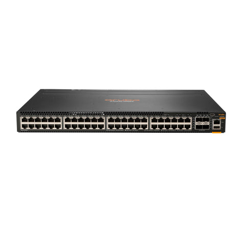 HPE Aruba 6300M - Switch - L3 - managed - 48 x 10/100/1000 + 4 x 1 Gigabit / 10 Gigabit / 25 Gigabit / 50 Gigabit SFP56 (Uplink / Stacking) - IT - RESELL
