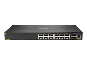 HPE Aruba Networking CX 6200F 24G Class - 4 PoE 4SFP+ 370W TAA Switch - Switch - max. Stapelentfernung 10 km - L3 - managed - 24 x 10/100/1000 (PoE+) - IT - RESELL