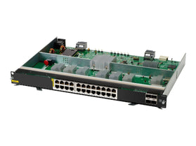HPE Aruba Networking CX 6400 24p Smart Rate 1G/2.5G/5G/10G Class8 PoE and 4p SFP56 v2 Module - IT - RESELL