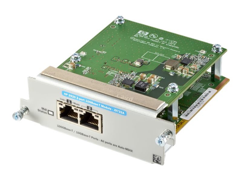 HPE Erweiterungsmodul - 10Gb Ethernet x 2 - für HPE Aruba 2920 - 24G - IT - RESELL