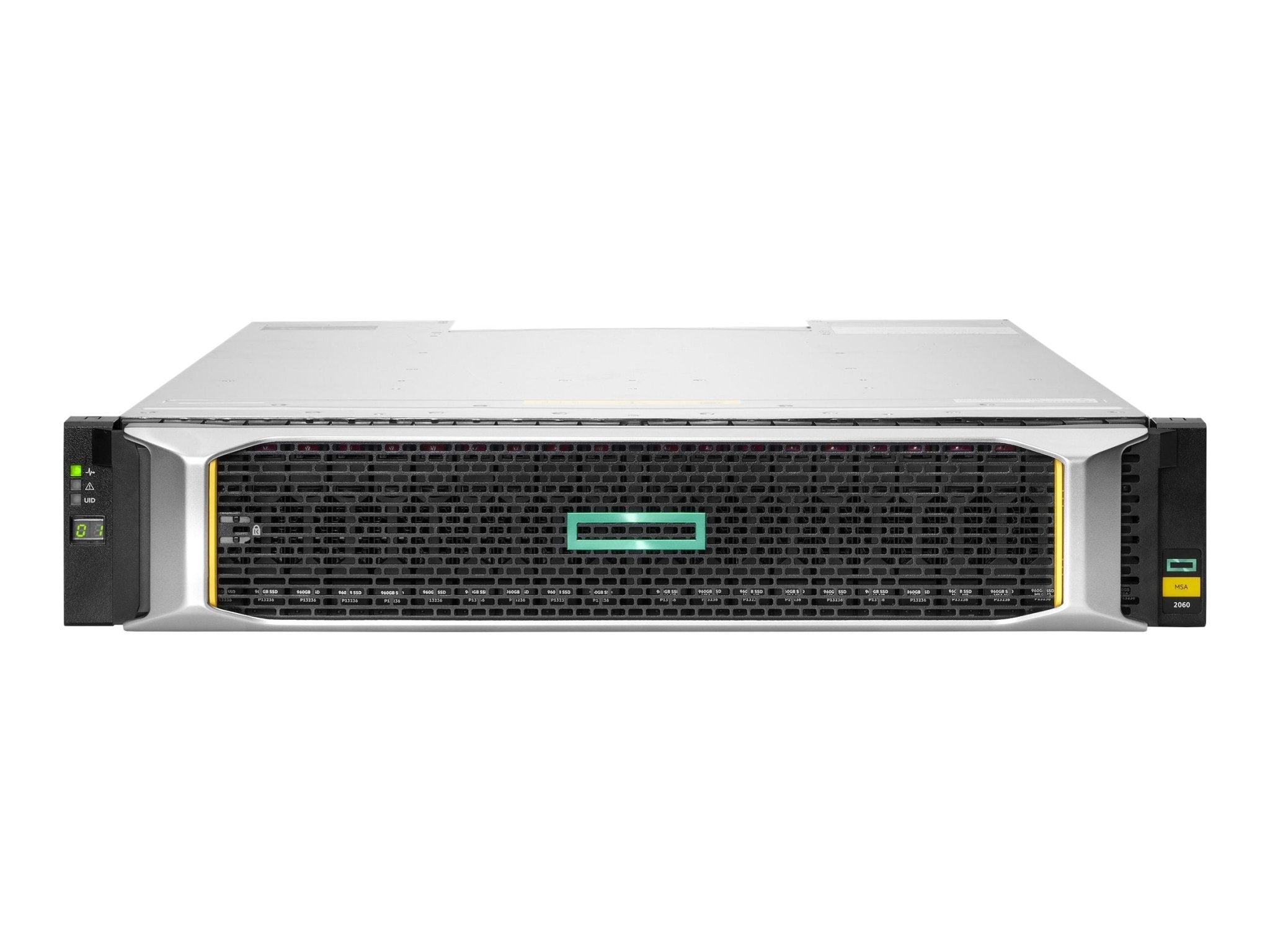 HPE Modular Smart Array 2060 16Gb Fibre Channel SFF Flash Bundle - 6th Generation - Solid State Drive Array - 23 TB - 24 Schächte (SAS - 3) - IT - RESELL