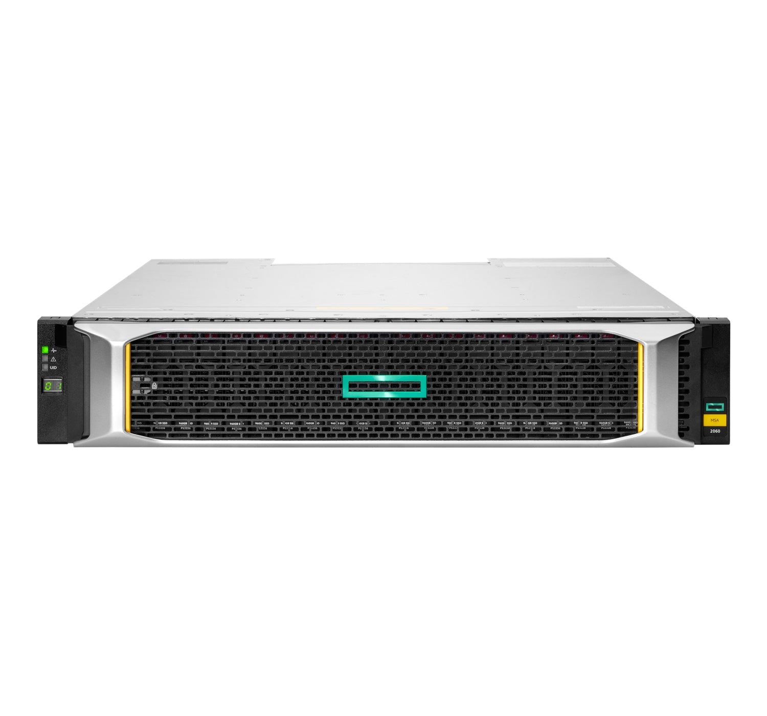 HPE Modular Smart Array 2062 16Gb Fibre Channel SFF Storage - 6th Generation - Festplatten - Array - 3.84 TB - 24 Schächte (SAS - 3) - IT - RESELL