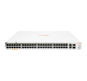 HPE Networking Instant On 1960 48G 40p Class4 8p Class6 PoE 2XGT 2SFP+ 600W Switch - Switch - managed - 48 x 10/100/1000 + 2 x 10 Gigabit SFP+ + 2 x 100/1000/10GBase - T - an Rack montierbar - PoE (600 W) - IT - RESELL