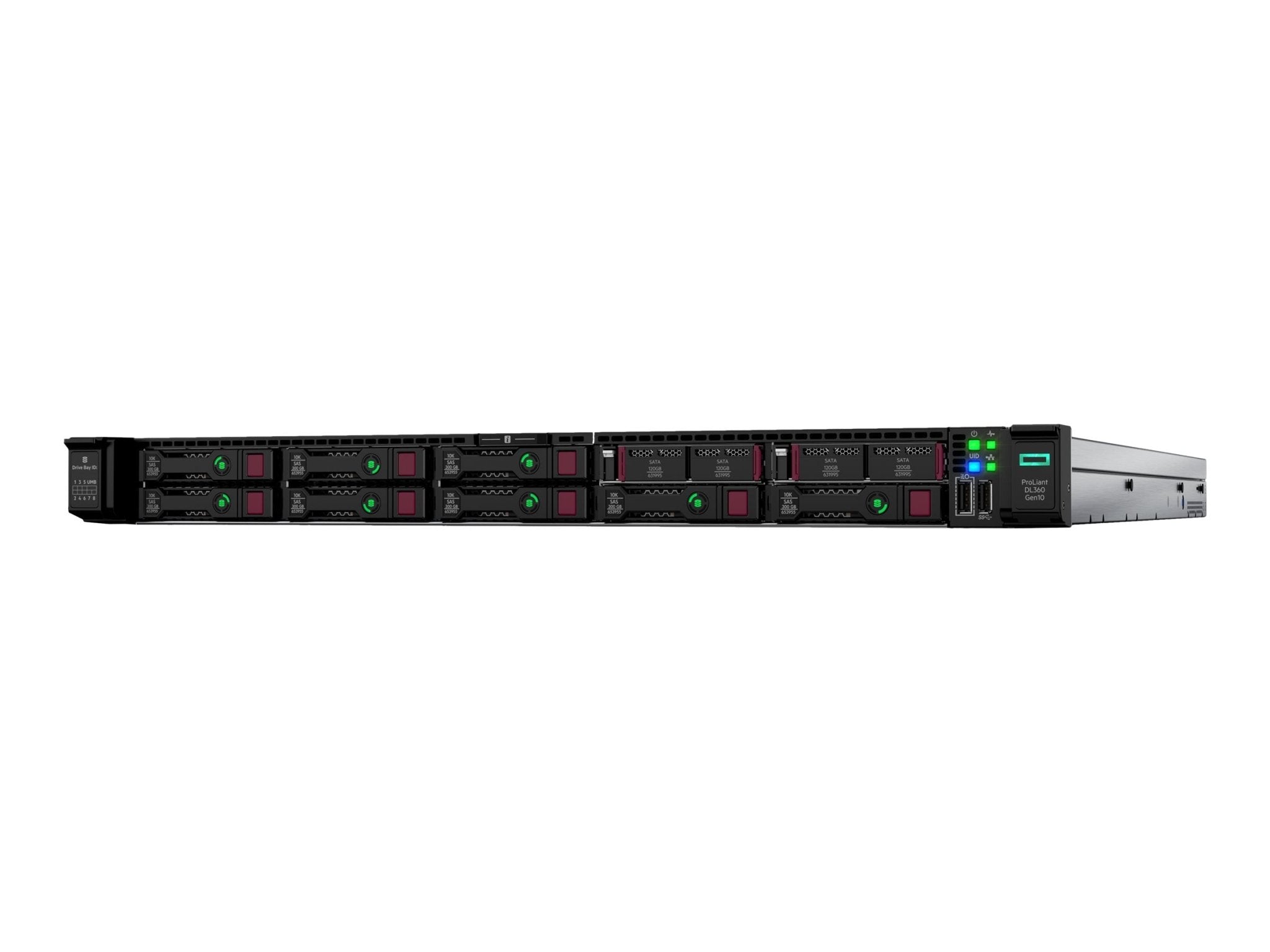 HPE ProLiant DL360 Gen10 Performance - Server - Rack - Montage - 1U - zweiweg - 1 x Xeon Gold 6230 / 2.1 GHz - RAM 32 GB - SATA/SAS - Hot - Swap 6.4 cm (2.5