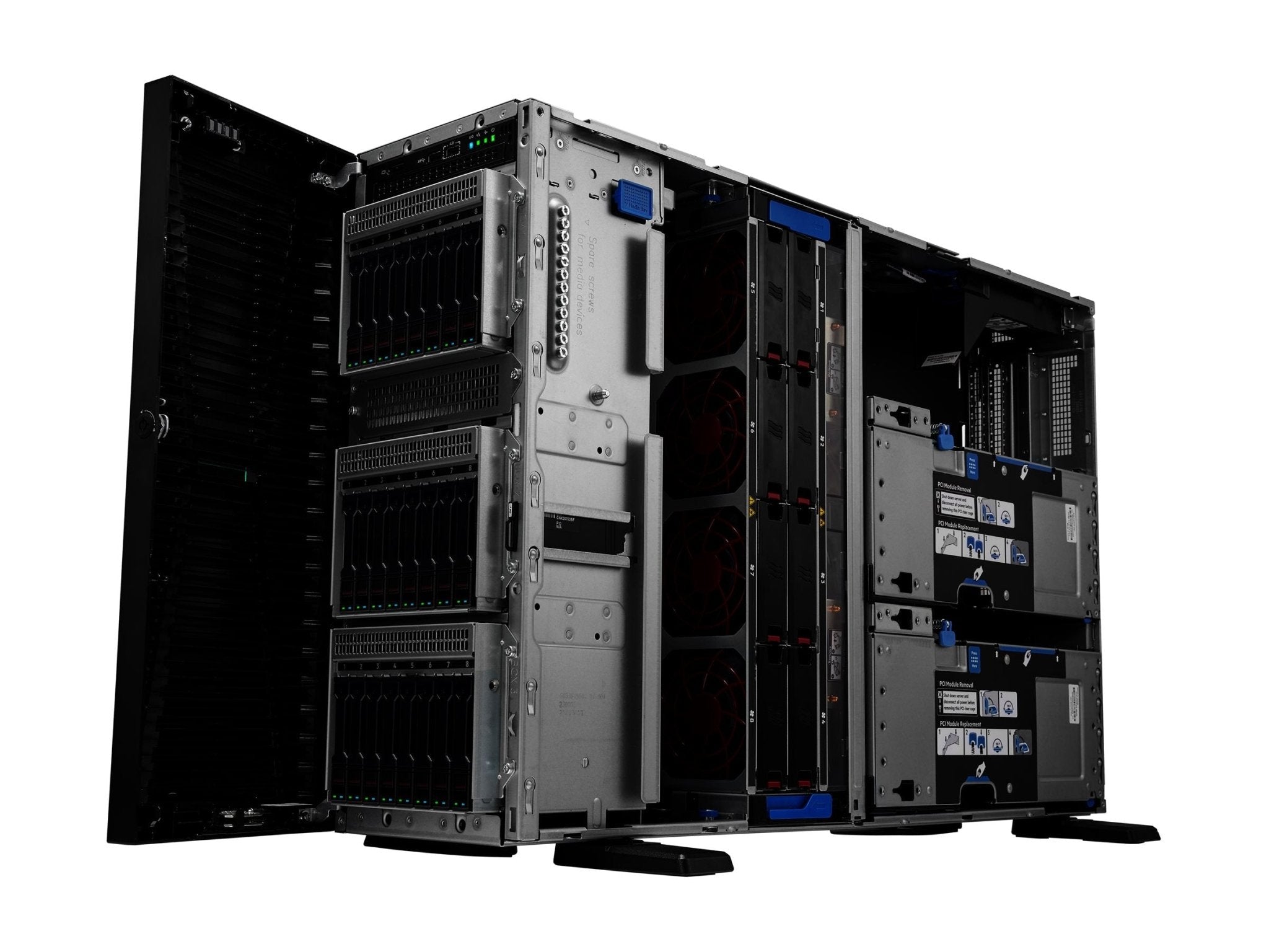 HPE ProLiant ML350 Gen11 - Server - Tower - 4U - zweiweg - 1 x Xeon Gold 5515+ / 3.2 GHz - RAM 64 GB - SATA/SAS/NVMe - Hot - Swap 6.4 cm (2.5