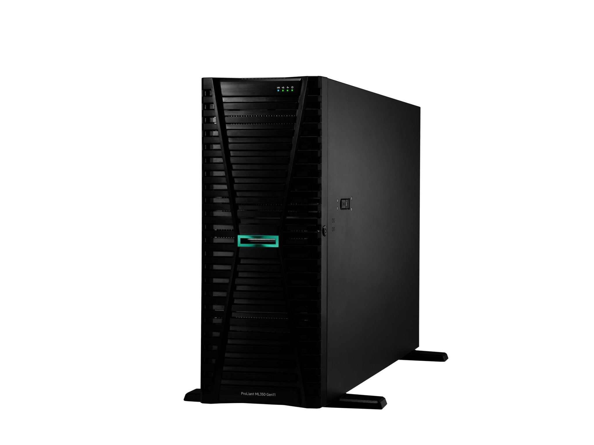HPE ProLiant ML350 Gen11 - Server - Tower - 4U - zweiweg - 1 x Xeon Silver 4509Y / 2.6 GHz - RAM 64 GB - SATA/SAS/NVMe - Hot - Swap 6.4 cm (2.5