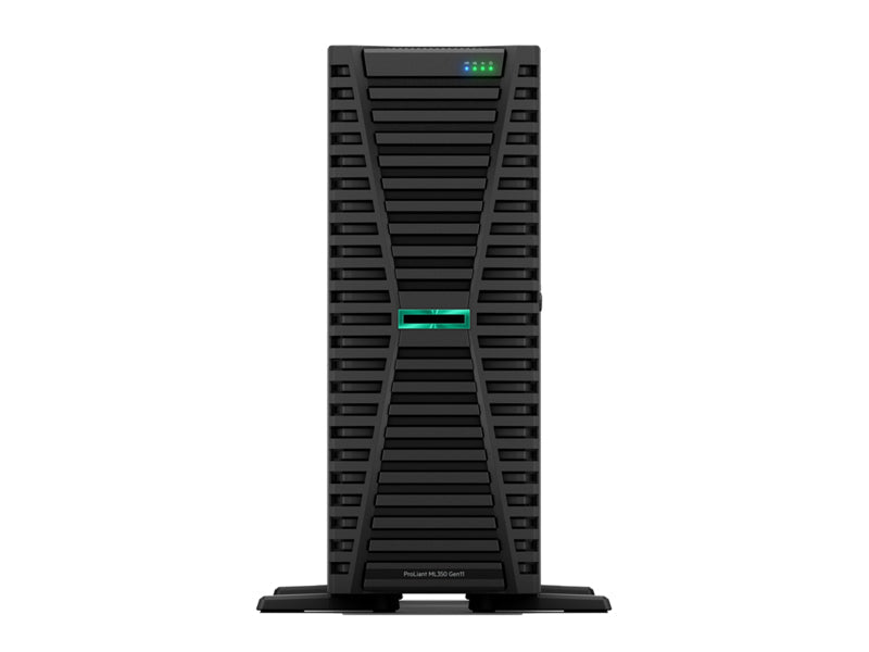 HPE ProLiant ML350 Gen11 - Server - Tower - 4U - zweiweg - 1 x Xeon Silver 4510 / 2.4 GHz - RAM 64 GB - SATA/SAS/NVMe - Hot - Swap 6.4 cm (2.5
